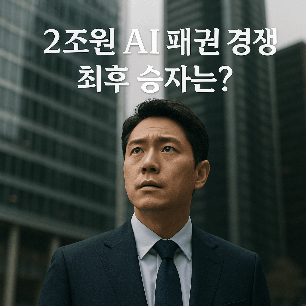 1.5조원 K-AI의 심장, IT 빅4 '총성 없는 전쟁'의 최종 승자는? (공공 GPUaaS 사업)