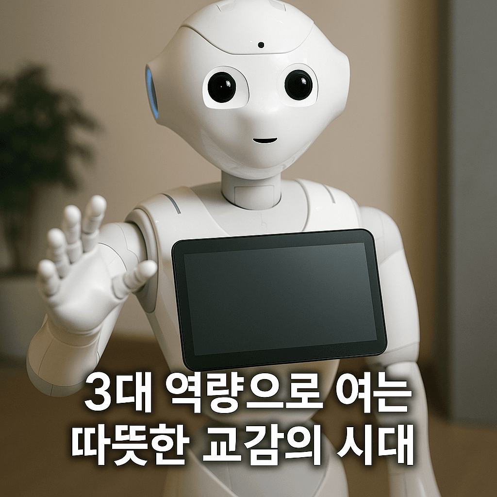 AI 로봇 페퍼: 3대 역량으로 여는 따뜻한 교감의 시대