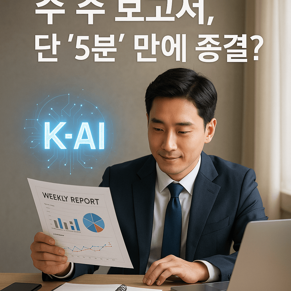 수 주 보고서, 단 '5분' 만에 종결? 솔트룩스 구버가 선보이는 'K-AI'의 품격 있는 혁신!