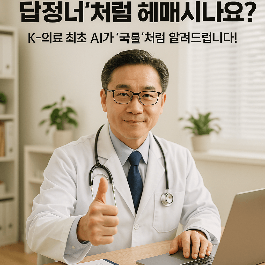진료비 심사, 아직도 '답정너'처럼 헤매시나요? K-의료 최초 AI가 '국룰'처럼 알려드립니다!