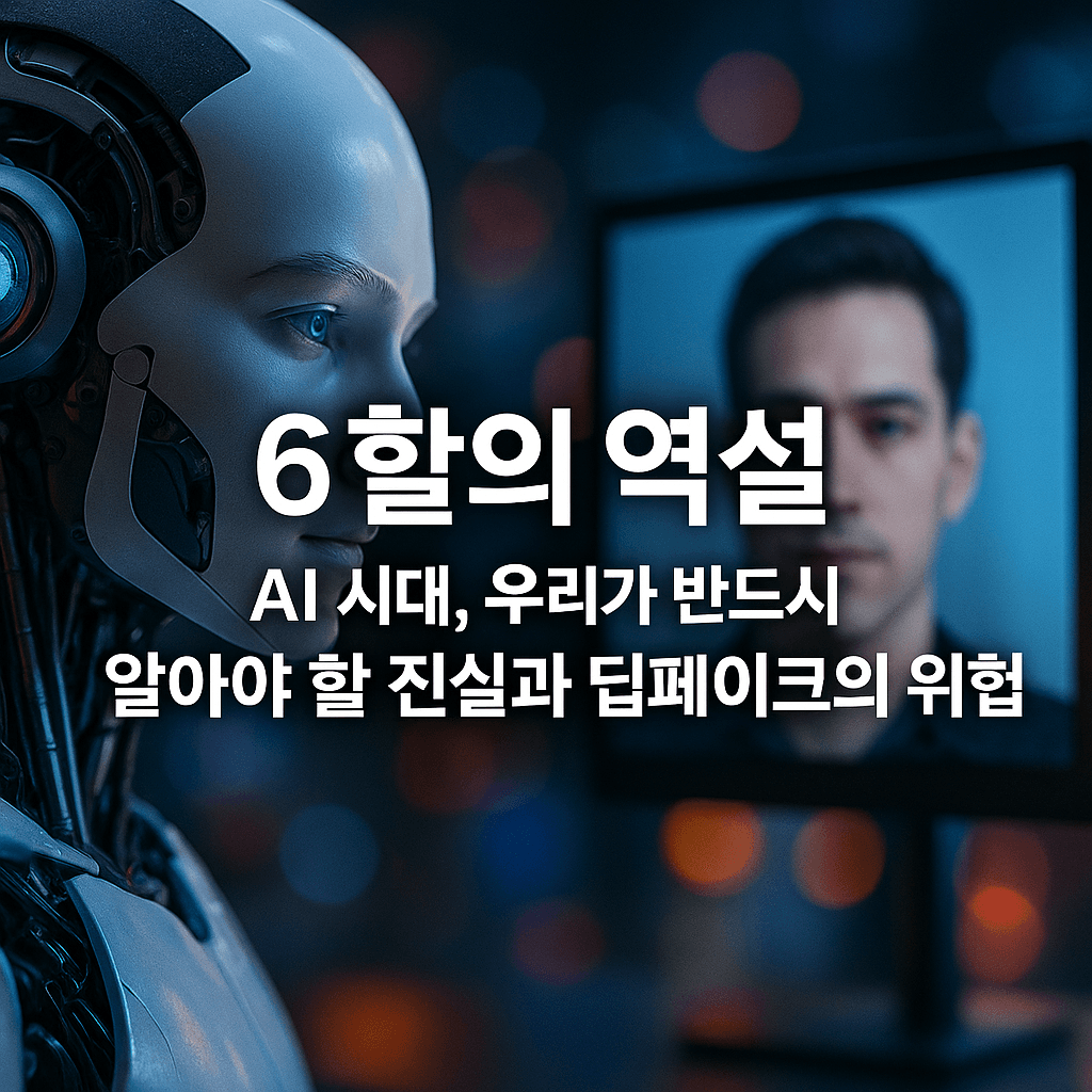 6할의 역설: AI 시대, 우리가 반드시 알아야 할 진실과 딥페이크의 위협