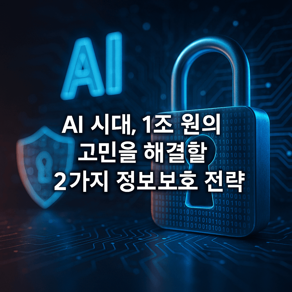 AI 시대, 1조 원의 고민을 해결할 2가지 정보보호 전략
