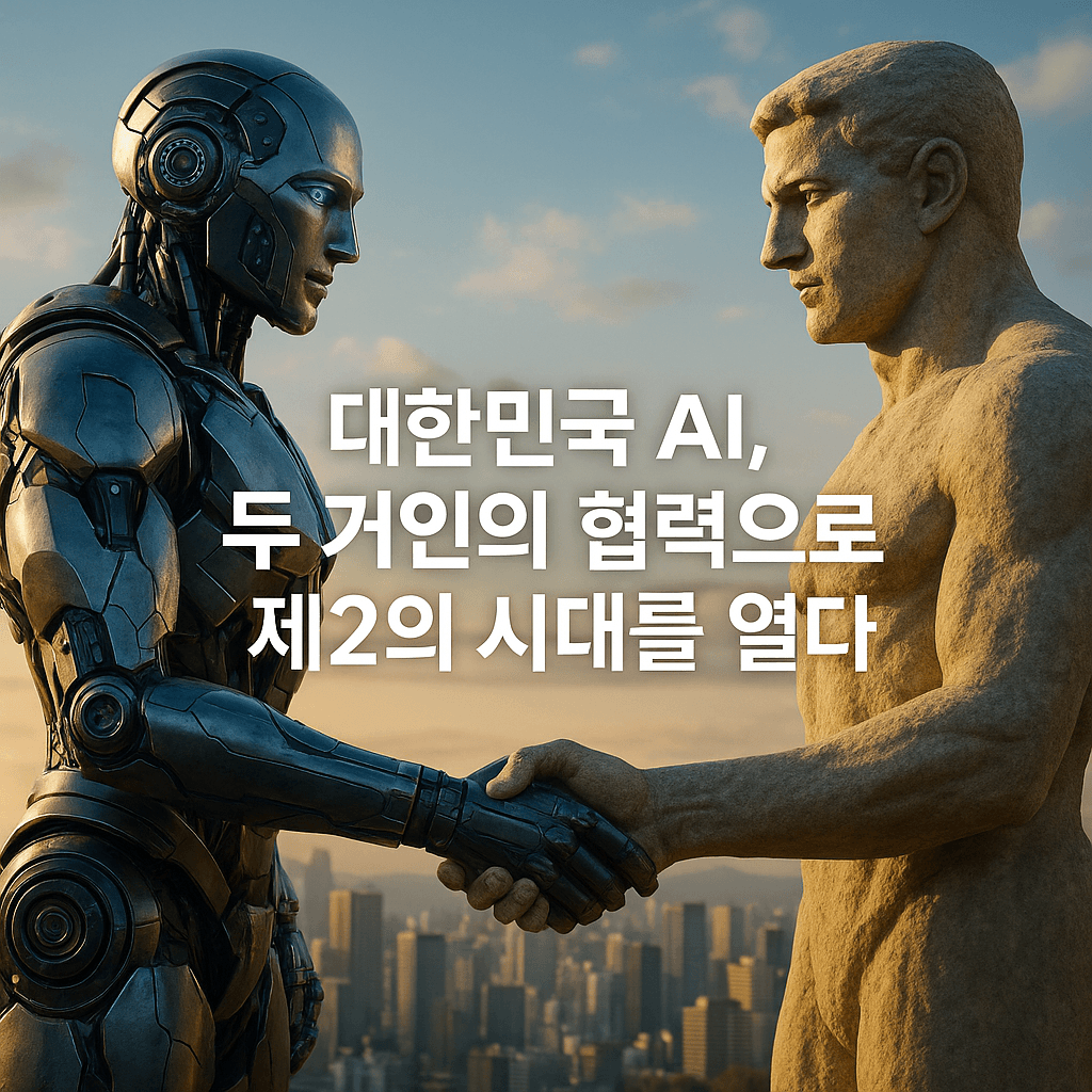 대한민국 AI, 두 거인의 협력으로 제2의 시대를 열다.