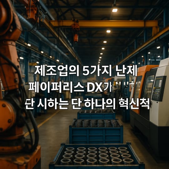 제조업의-5가지-난제-페이퍼리스-DX가-제시하는-단-하나의-혁신적-해답