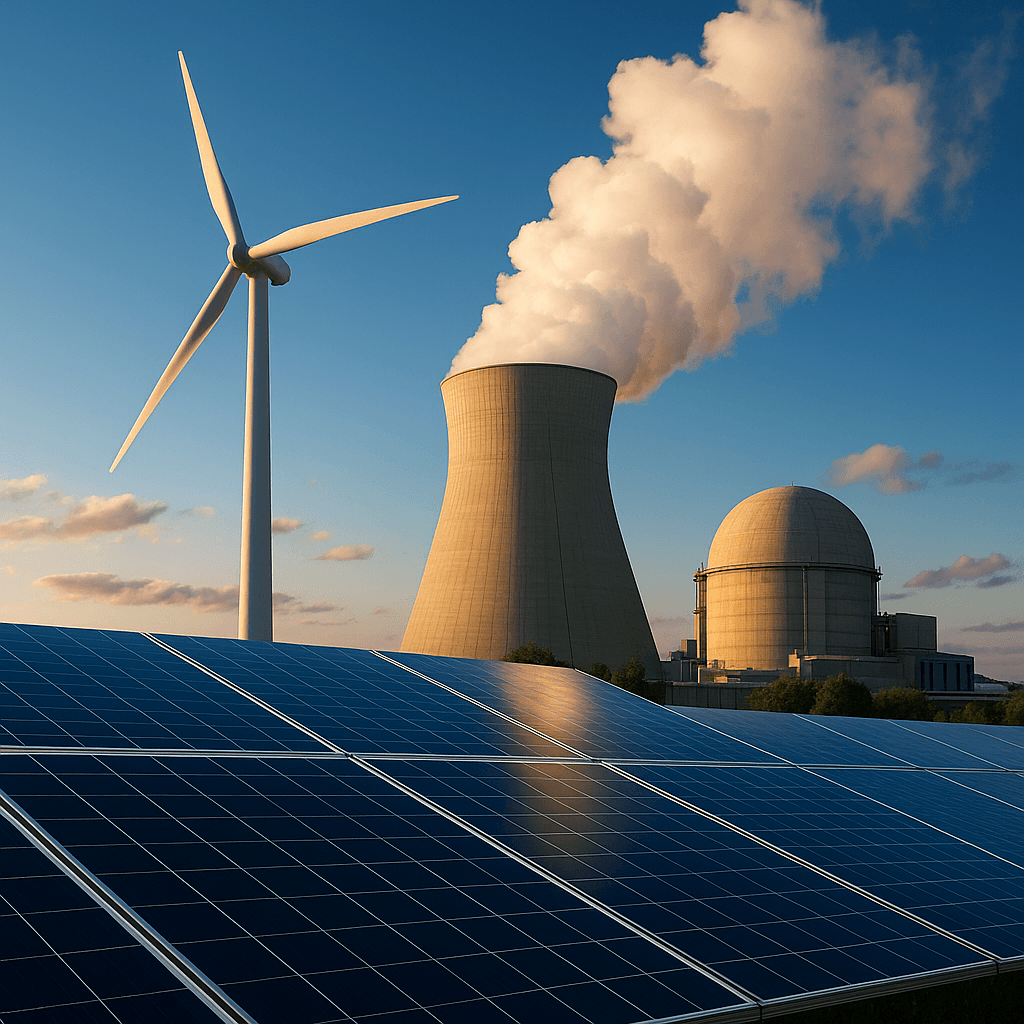 재생에너지와 원자력, 국가 미래를 좌우할 2가지 에너지 기술의 운명