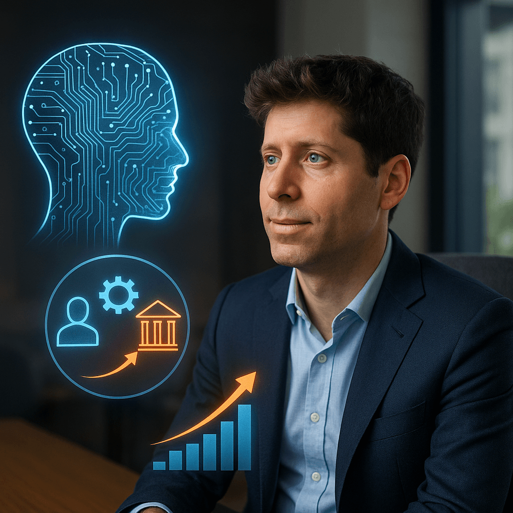 오픈AI 샘 알트먼의 AI CEO 비전: 3가지 핵심으로 조명하는 인공지능 경영 혁명과 미래 기업의 진화