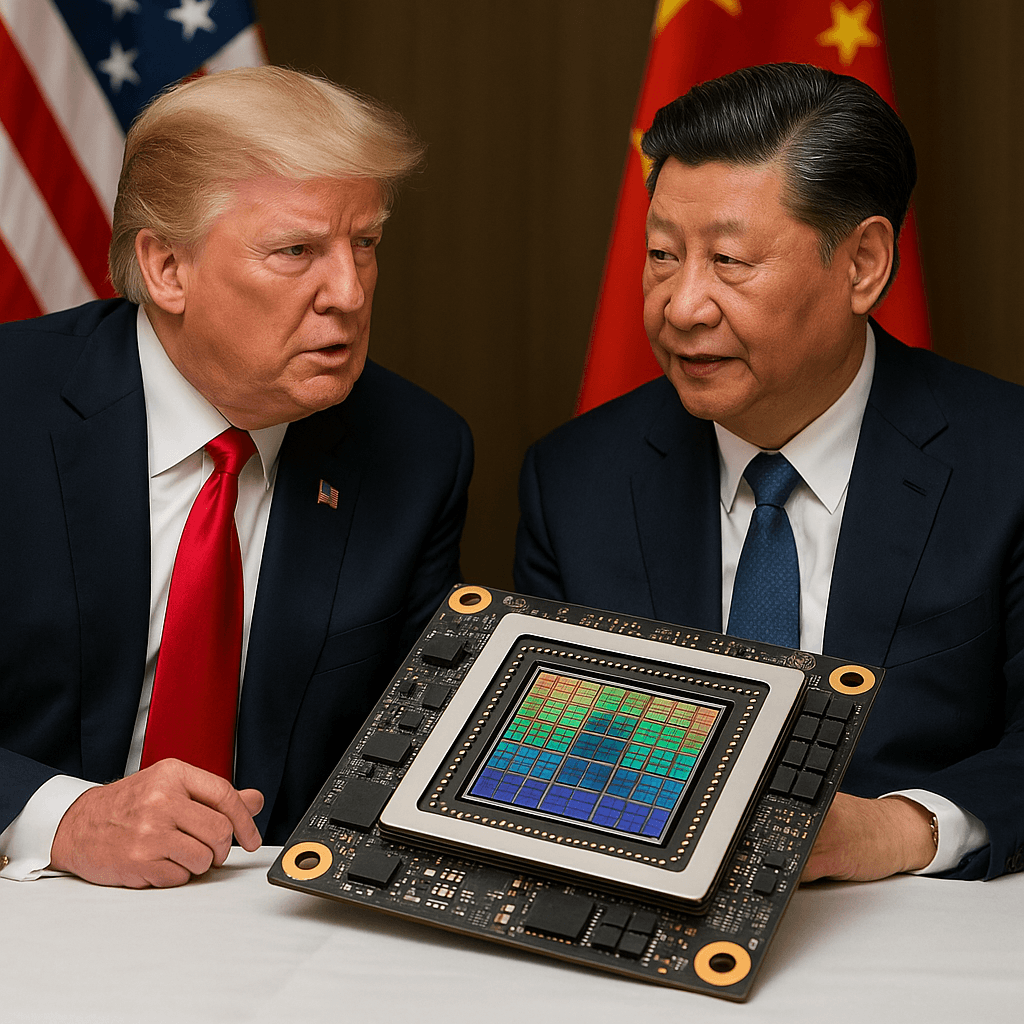 트럼프-시진핑 회담, 엔비디아 블랙웰 칩 규제 논의 '없었다' 밝히다: 미중 AI 반도체 전쟁 2가지 예측불허 국면 분석