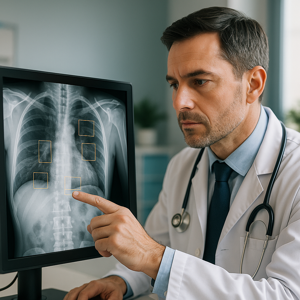 딥노이드 M4CXR, 생성 AI 의료기기 최초 식약처 혁신의료기기 지정: 흉부 X-레이 판독의 2대 난제(정확성, 신속성)를 41가지 질환 분석으로 해결하다