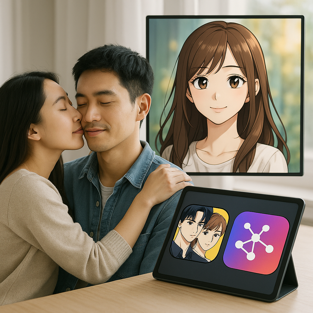 AI 웹툰의 3가지 혁신: '사랑하면 그 사람이 된다'와 투툰·오노마에이아이가 이끄는 콘텐츠의 미래