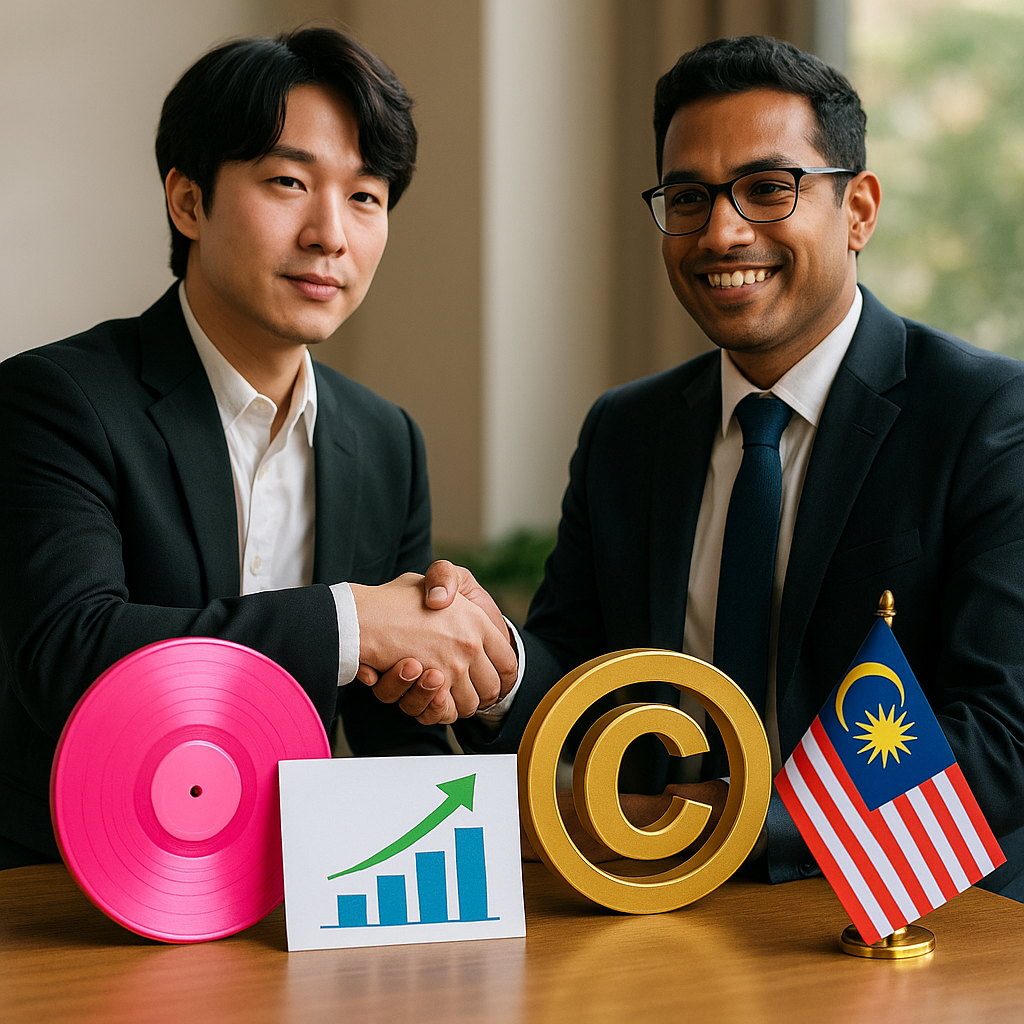 K팝 저작권, 말레이시아에서 '19% 성장' 동력 확보! 함저협-MACP 계약으로 창작자 수익 보호의 새 시대를 열다