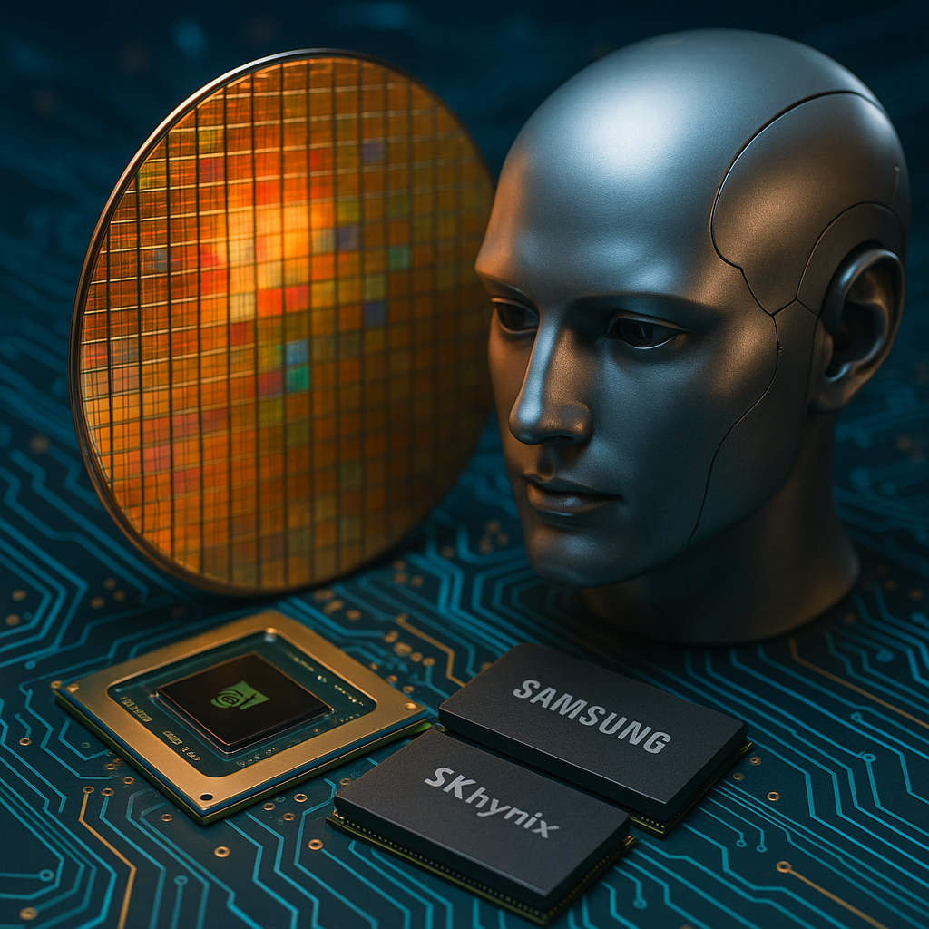 2025년 글로벌 반도체 시장 7,930억 달러 돌파: AI 혁신 속 삼성·SK하이닉스 2, 3위 석권과 엔비디아의 독주