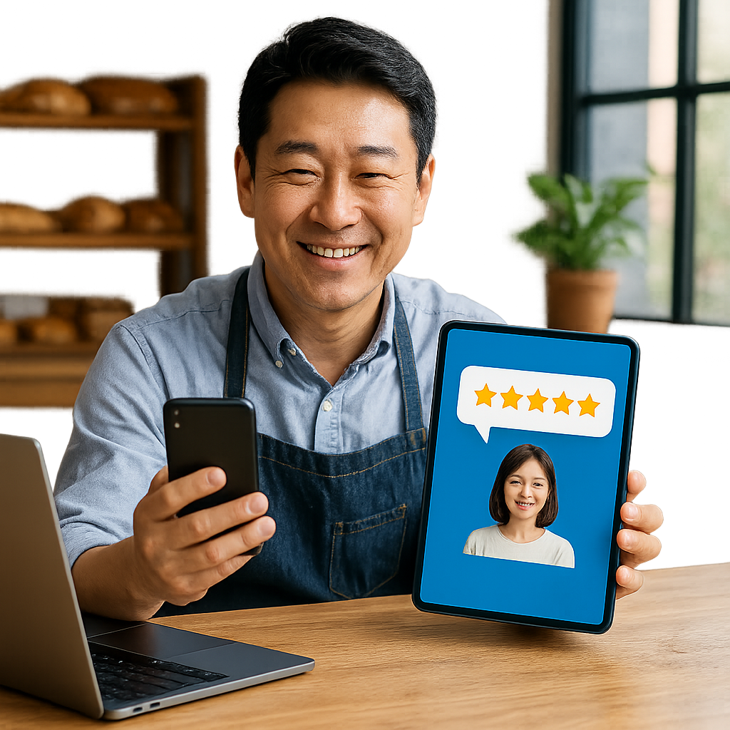 모코플렉스 '우리가게 스마트리뷰', 소상공인 마케팅 3대 고민을 AI 리뷰 자동 생성으로 완벽 해결