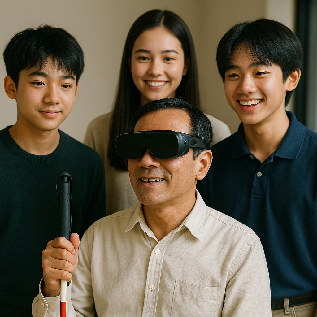 100달러의 기적: 15세 중학생 3인이 시각장애인에게 빛을 선사한 AI 안경, STEM 혁신의 성공 사례