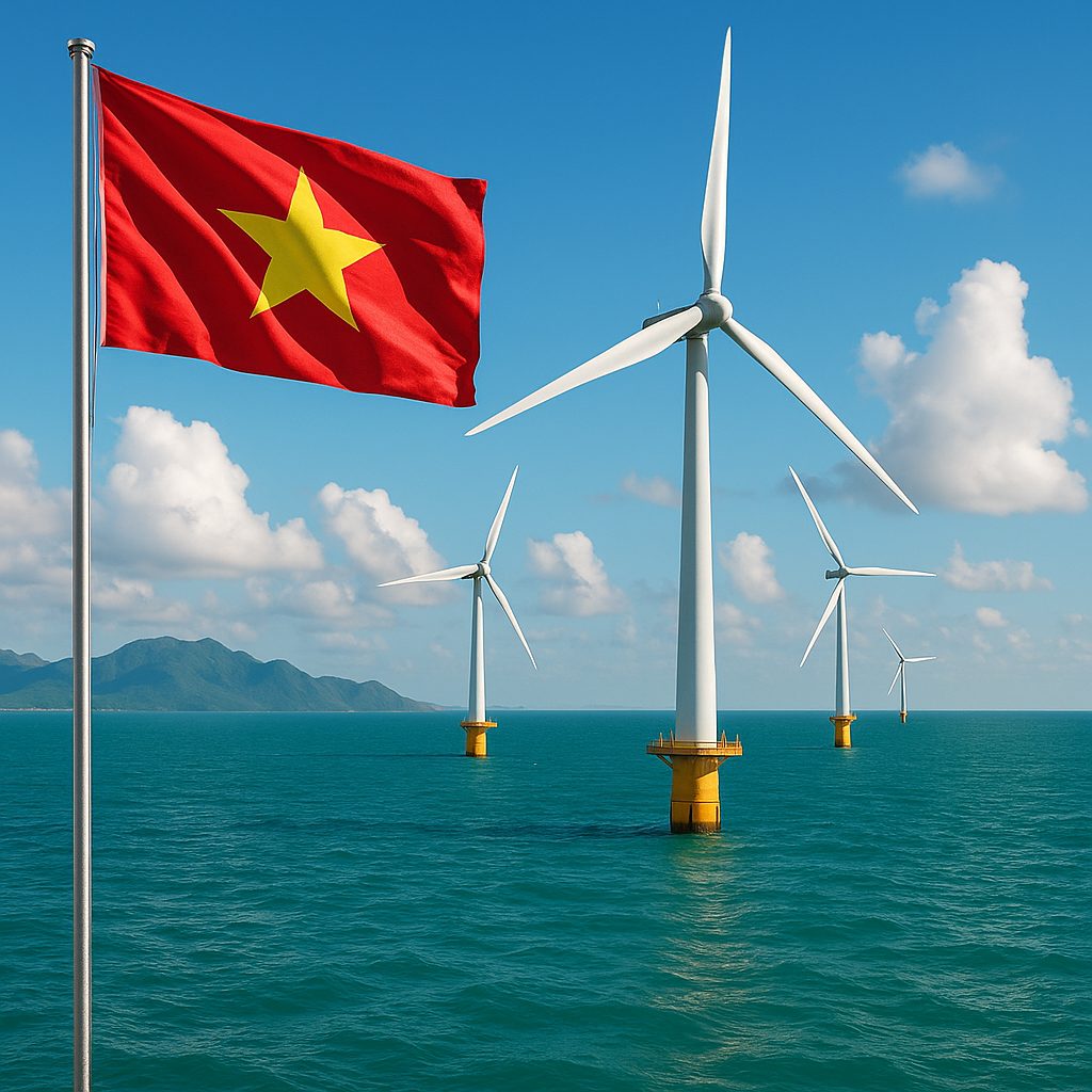 베트남 해상풍력, 18억 달러 투자로 6GW 목표 가속화: 글로벌 신재생에너지 전환의 핵심 전략과 투자 기회