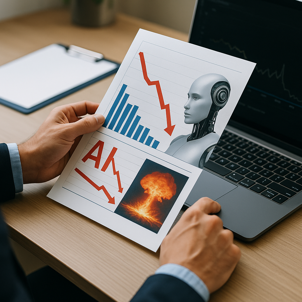 시트리니 AI 보고서 분석: 2028년 10.2% AI 실업률과 인공지능 경제 위기 전망