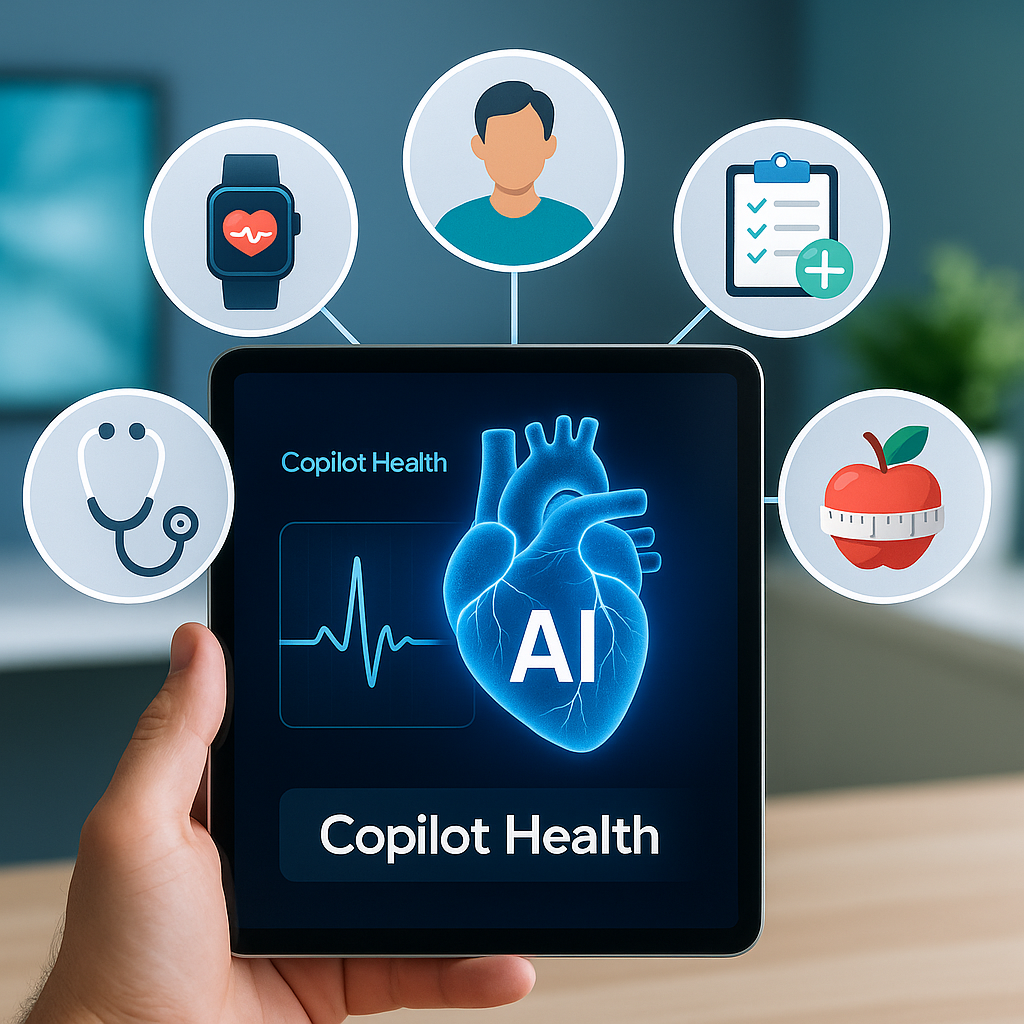 MS 코파일럿 헬스: 5가지 혁신적 기능으로 개인 맞춤형 AI 건강 관리를 선도하는 디지털 헬스케어 솔루션