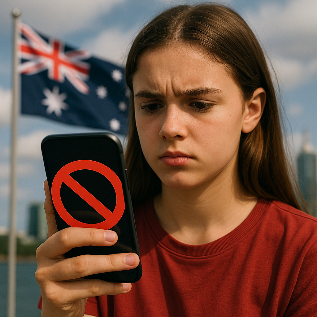 호주발 16세 미만 SNS 이용 제한, 500억 벌금 예고: 빅테크 연령 인증 허점과 온라인 청소년 보호의 글로벌 새 지평